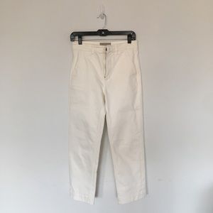 Everlane white jeans
